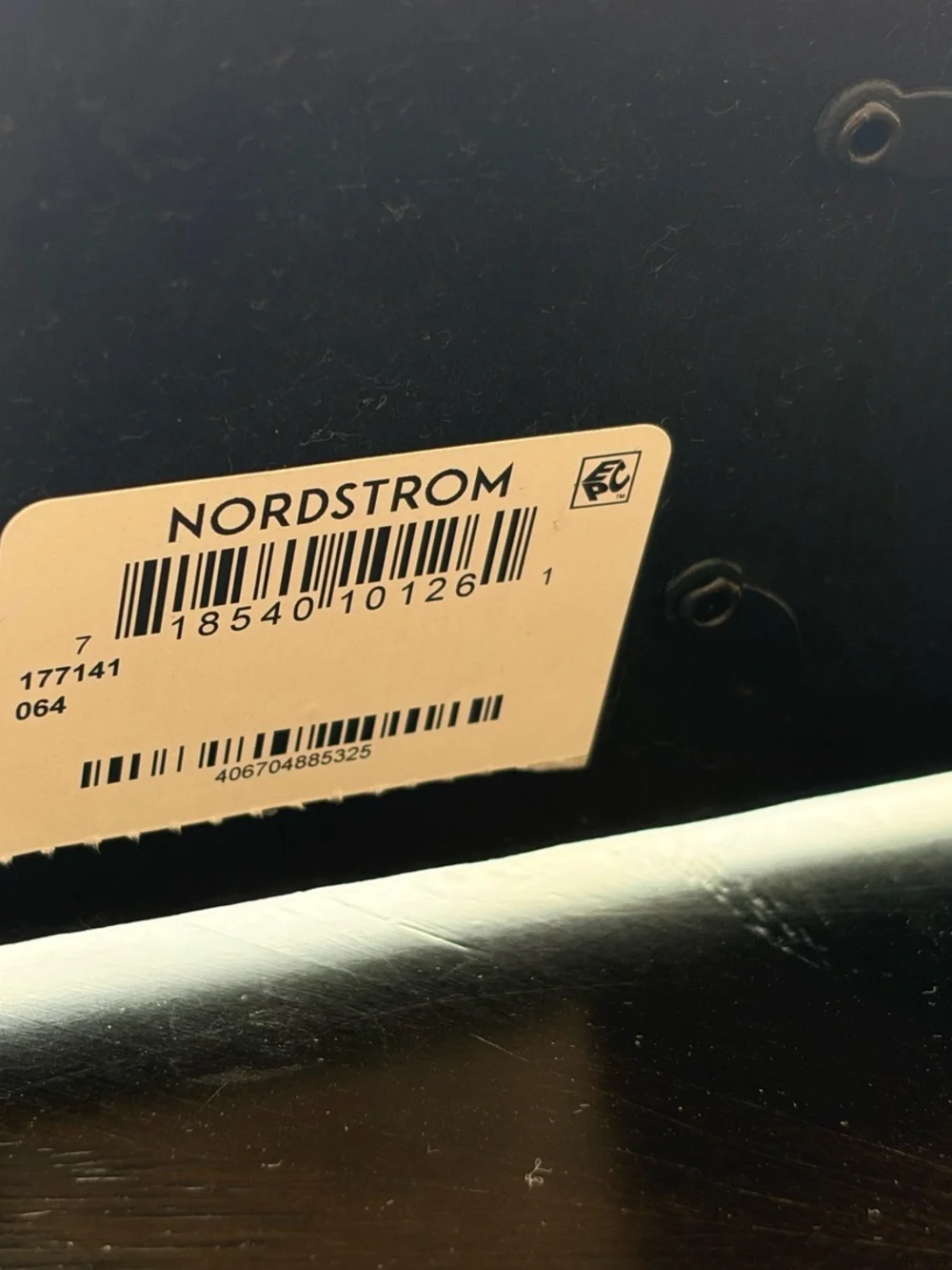 Nordstrom Baby Boy Glass Photo Frame with Silver Bootie Charm